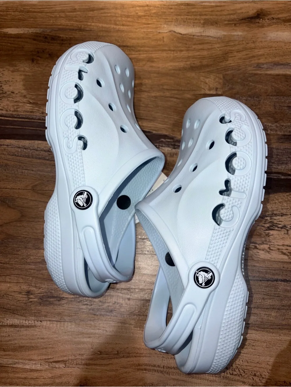 Crocs Baya clogs Mineral Blue women’s 6, men’s 8 NWT